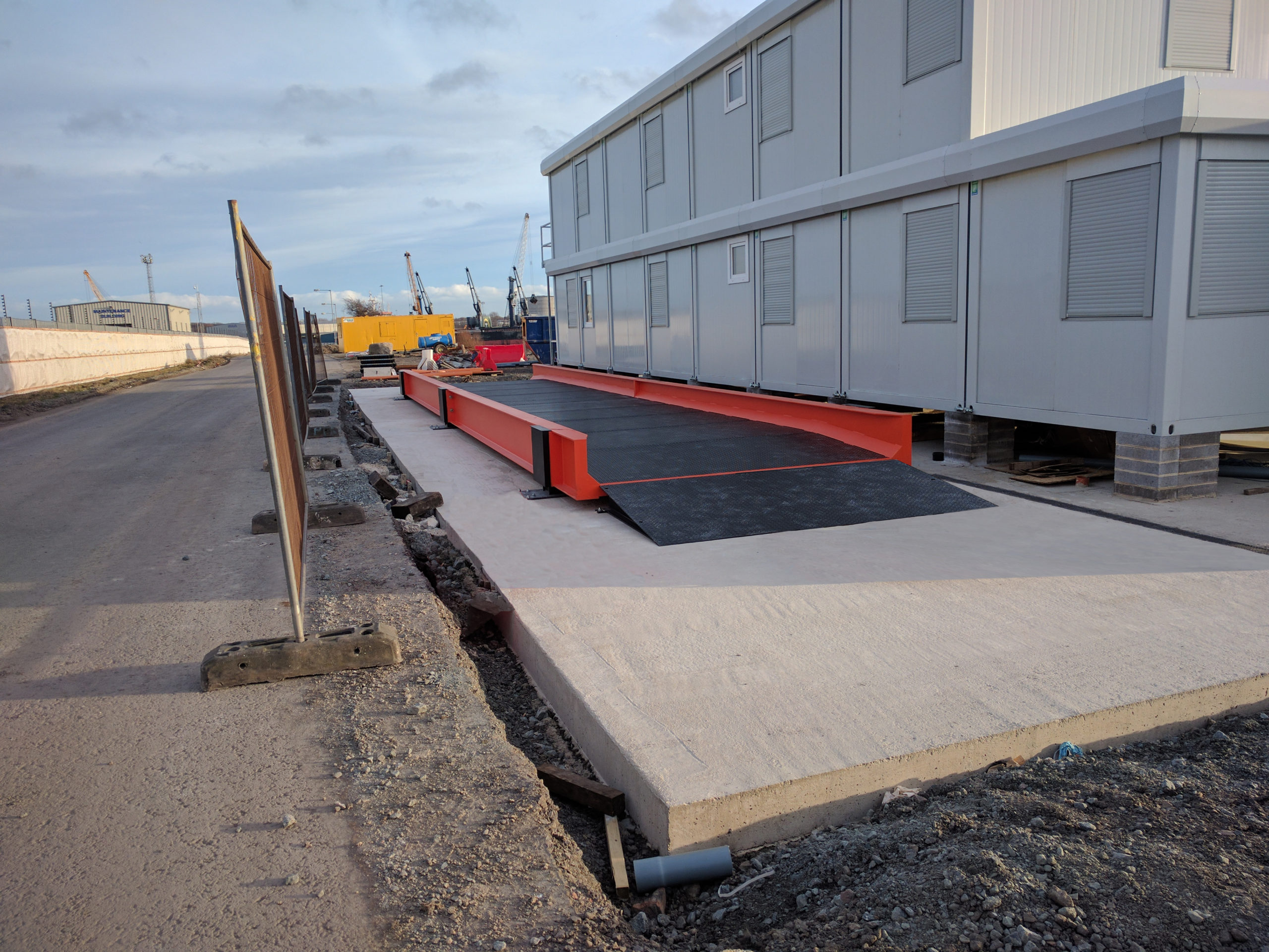 Weighbridge no pallet